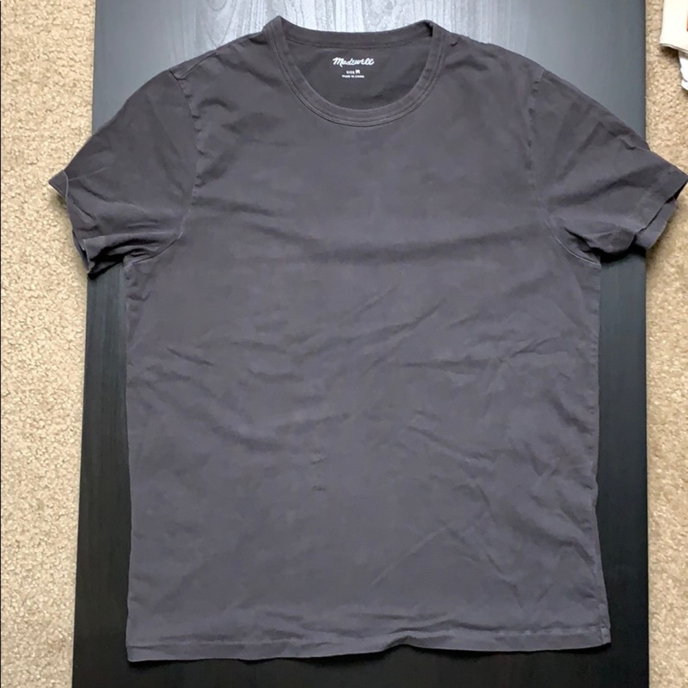 Madewell Solid Grey Tee